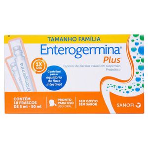 Enterogermina 2Bcfu/5ml Suspensão de Uso Oral com 10 Flaconetes com 5ml
