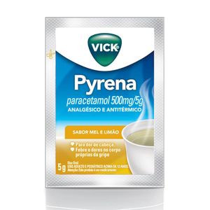Vick 500mg/5g Pó para Solução Oral Sabor Mel e Limão Envelope 5g