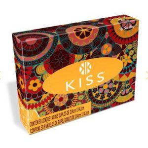 Kiss Lenço Bolso com 50 Unidades