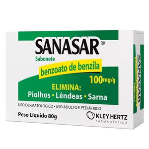 Sanasar 100mg/g Sabonete 80g