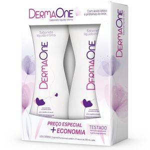 Sabonete Líquido Dermaone Intimo com 2 Unidades com 200ml