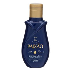 Paixao Óleo Corporal Amêndoas Inspiradora Rosas Brancas 100ml