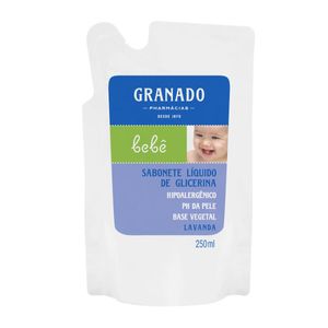 Refil Sabonete Líquido Granado Bebê Lavanda 250ml