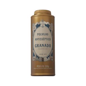 Polvilho Antisséptico Granado 3,0g + 0,352g + 17,602g + 11,735g Pó de Uso Dermatológico Frasco 200g