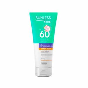 Protetor Solar FPS 60 Kids Sunless 200g