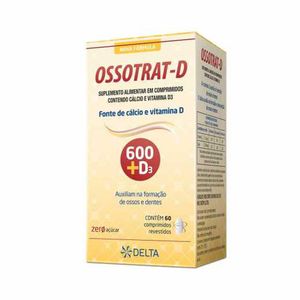 Suplemento Vitamínico Ossotrat D com 60 Comprimidos
