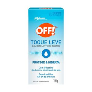 Repelente de Insetos Off! Toque Leve Icaridina Gel 100g