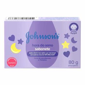 Sabonete em Barra Hora do Sono Johnson’s 80g