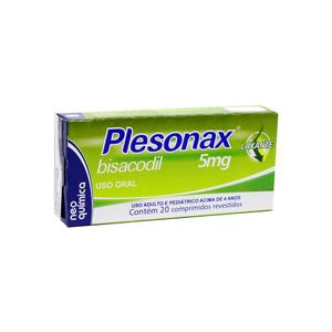 Plesonax 5mg com 20 Comprimidos Revestidos