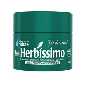 Desodorante Herbíssimo Creme Antiperspirante Talco 55g