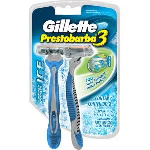 Aparelho De Barbear Gillette Prestobarba 3 Ice com 2 Unidades