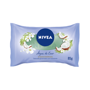 Sabonete em Barra Nivea Água de Coco e Óleos Essenciais com 85g