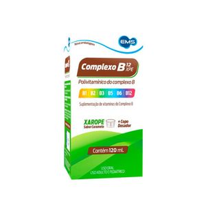 Complexo B12 EMS Sabor Caramelo Xarope 120ml