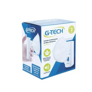 Inalador Nebulizador de Rede Vibratória G-Tech G-CNEBMESH 2 com 1 Unidade