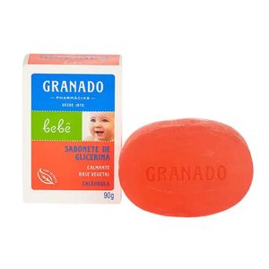Sabonete em Barra Granado Bebê Glicerinado Calêndula 90g