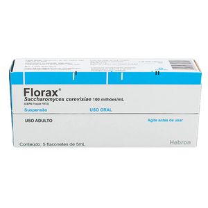 Florax SM 100UI/ml Suspensão de Uso Oral com 5 Flaconetes com 5ml