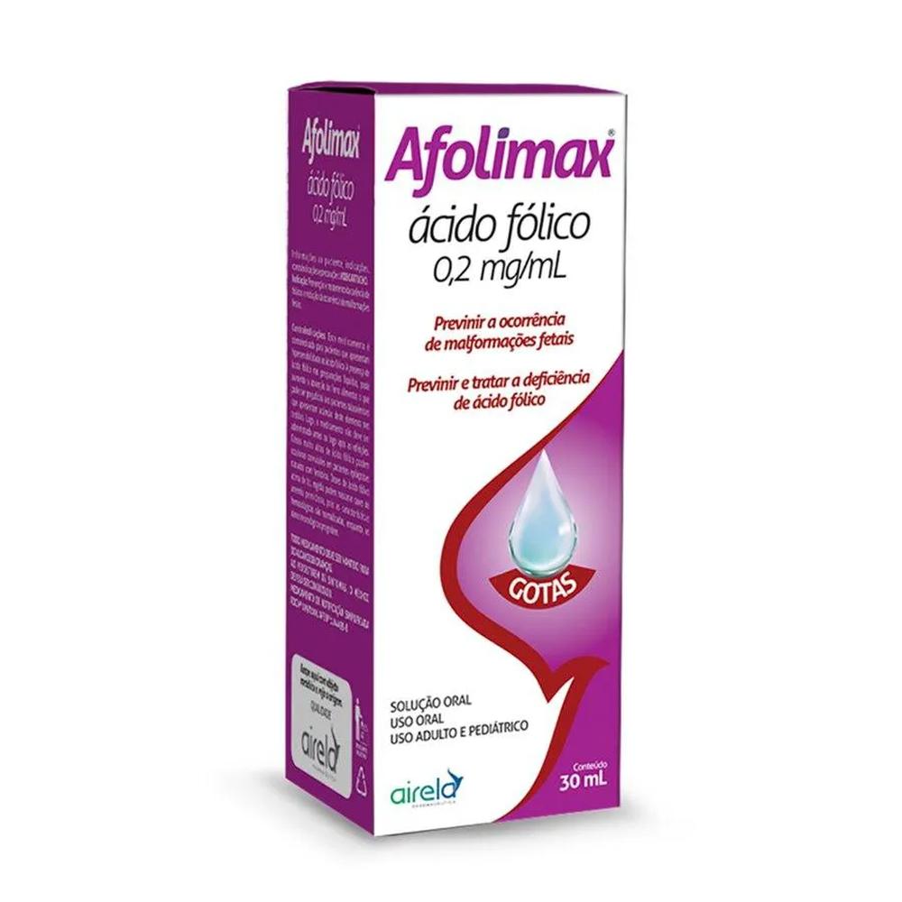 Afolimax 0,2mg/ml Solução Oral Frasco Gotejador 30ml - Nivele
