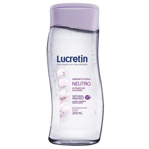 Sabonete Líquido Íntimo Lucretin Neutro 200ml