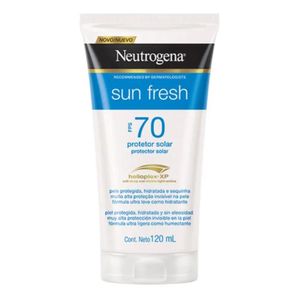 Protetor Solar FPS 70 Neutrogena Sun Fresh 120ml