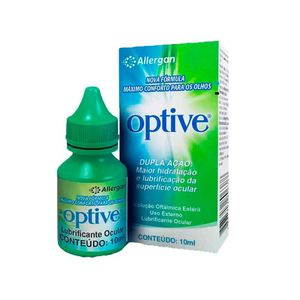 Colírio Optive Solução de Uso Oftálmico Frasco Gotejador 10ml