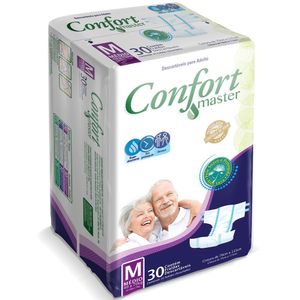 Fralda Geriátrica Confort Master M com 30 Unidades