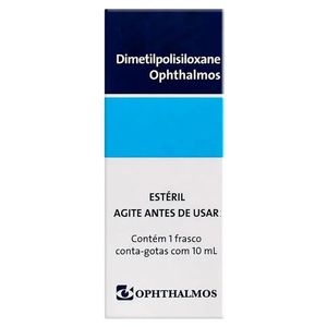 Dimetilpolisiloxane Ophthalmos Solução Oftamológica 10ml
