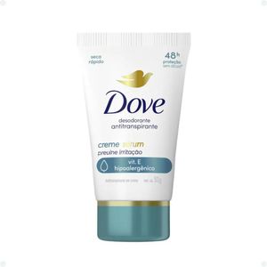 Desodorante Antitranspirante Creme Sérum Dove Previne Irritação 50g