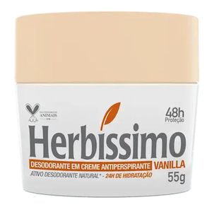 Desodorante Creme Herbissimo Vanilla 55g