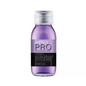 Verniz Extra Brilho Impala Pro Cobertura Espelhada 60ml