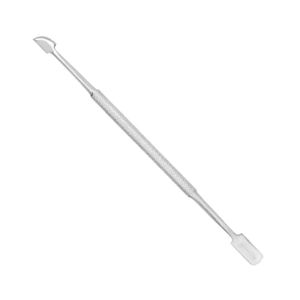 Empurrador e Raspador de Cutícula Prata Enox com 1 Unidade