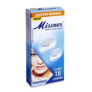 Missner Curativos Transparente Redondo com 16 Unidades