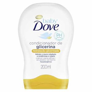 Condicionador de Glicerina Baby Dove Hidratação Glicerinada 200ml