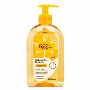 Sabonete Líquido Baby Glicerina João e Maria 200ml