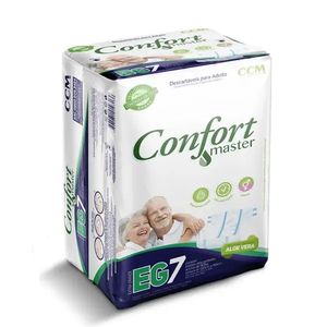 Fralda Geriátrica Confort Master EG com 7 Unidades