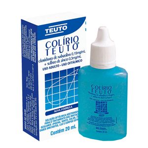 Colírio 0,15mg/ml + 0,3mg/ml Solução de Uso Oftálmico Frasco Gotejador 20ml