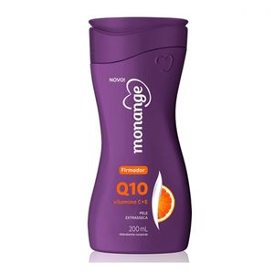 Loção Hidratante Corporal Firmador Monange Q10 Vitamina C+E Pele Extra Seca 200ml