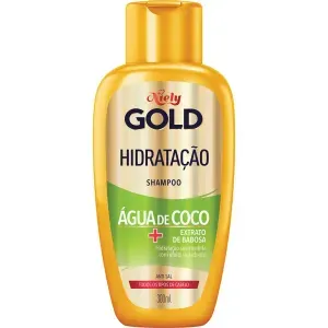 Shampoo Hidratação Milagrosa Água de Coco e Extrato de Babosa Niely Gold 300ml