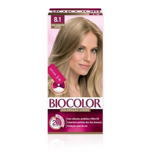 Tintura Biocolor Nº 8.1 Louro Acinzentado Estiloso com 1 Unidade