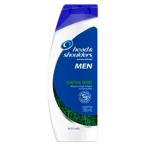 Shampoo Anticaspa Menthol Sport Head & Shoulders Men Frasco 200ml