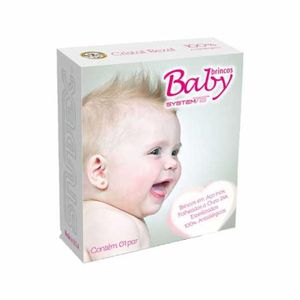 Brincos Antialérgico Studex Baby System 75 com 1 Par