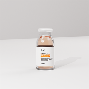 Ampola Nutrição ISZI 15ml – Choque de Nutrição para Fios Restaurados, Brilhantes e Sem Frizz