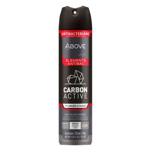 Desodorante Aerossol Above Masculino 48H Carbon Active 150ml