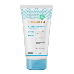 Sabonete Líquido Íntimo Hidraderm Farmax Neutro 200ml