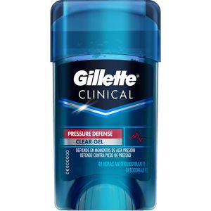 Desodorante Clear Gel Gillette Clinical Pressure Defense 45g