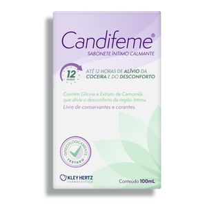 Sabonete Líquido Íntimo Calmante Candifeme Kley Hertz 100ml