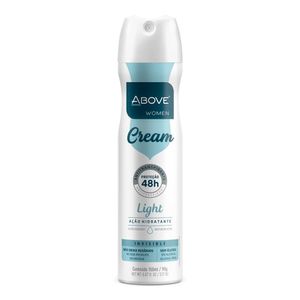 Desodorante Aerossol Above Feminino 48H Cream Light 150ml