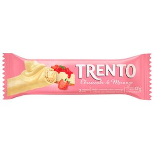Stick de Chocolate Trento Cheesecake de Morango 32g