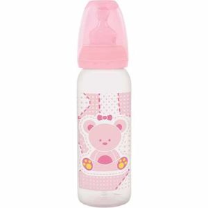 Mamadeira Lillo Primeiros Passos Rosa 6 Meses+ 240ml