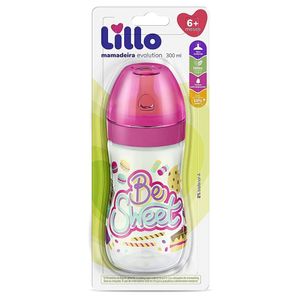 Mamadeira Super Evolution Lillo Primeiros Passos Tamanho 2 com Alças 260ml