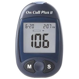 Aparelho Medidor de Glicemia On Call Plus II Medlevensohn com 1 Unidade